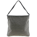 FENDI One Shoulder Bag Zucchino Canvas Made in Italy Brown Crossbody A4 Zipper Belt Unisex