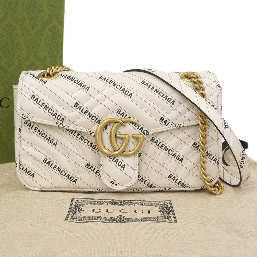 Gucci x Balenciaga GG Marmont The Hacker Project Small Bag Shoulder 443497 520981