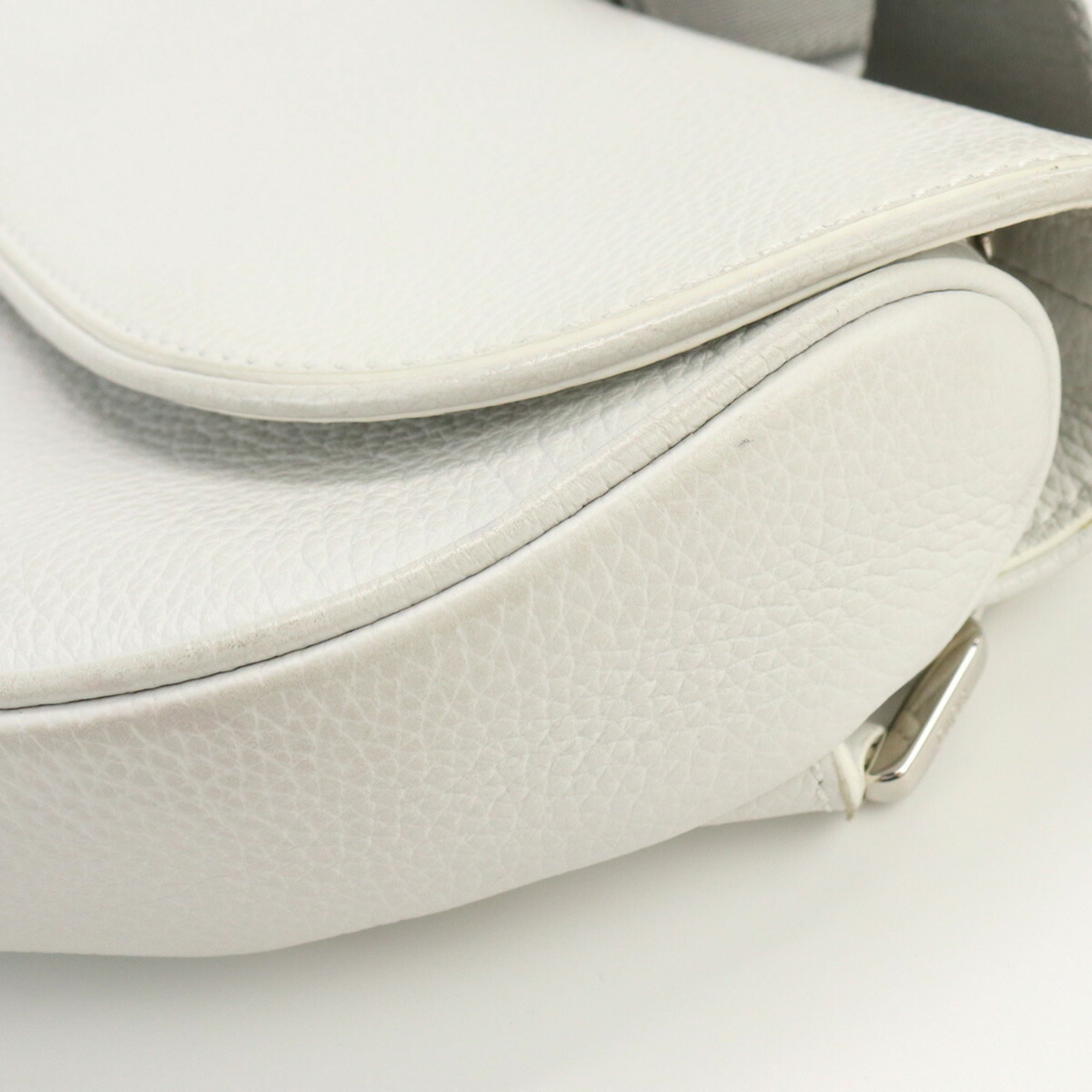CHRISTIAN DIOR Saddle Bag ADPO093 Body Leather Unisex