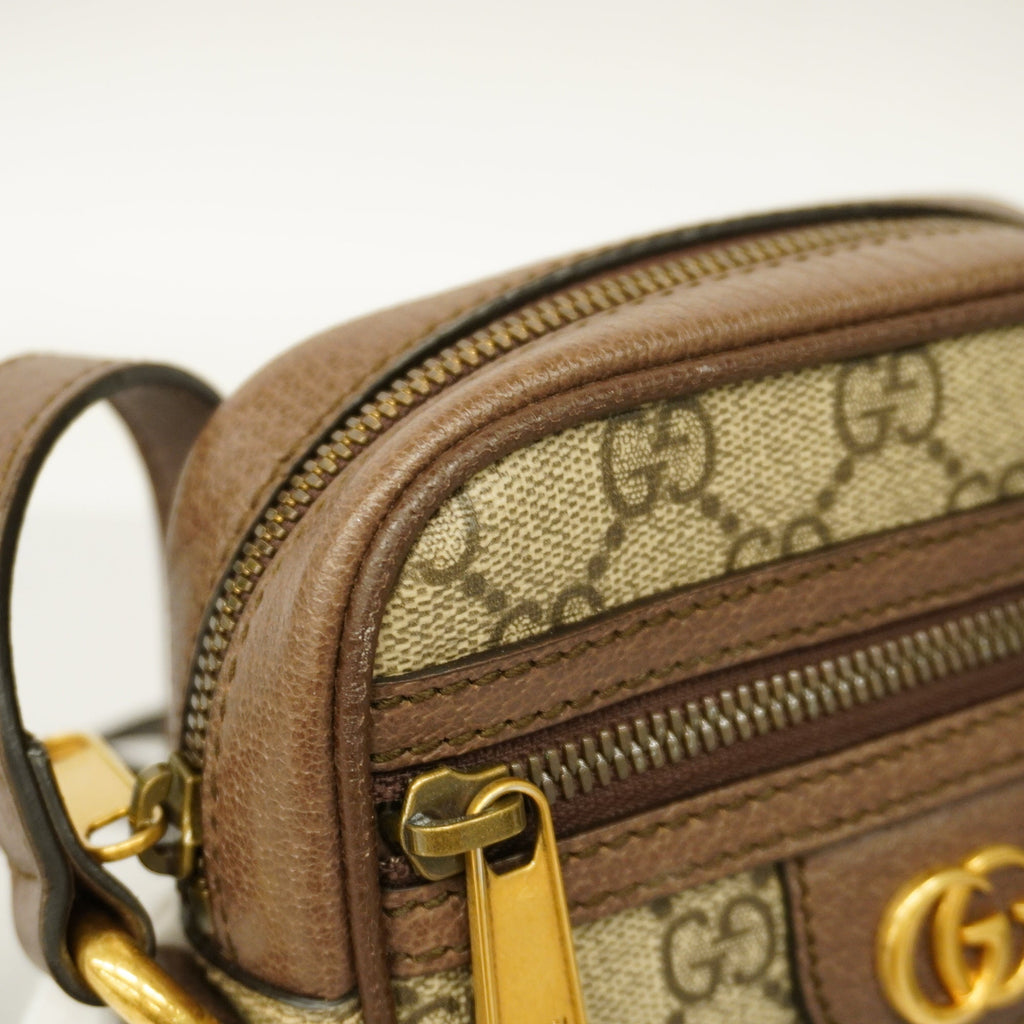 GUCCI  Sherry Line Shoulder Bag 598127 Women's GG Supreme,Leather Shoulder