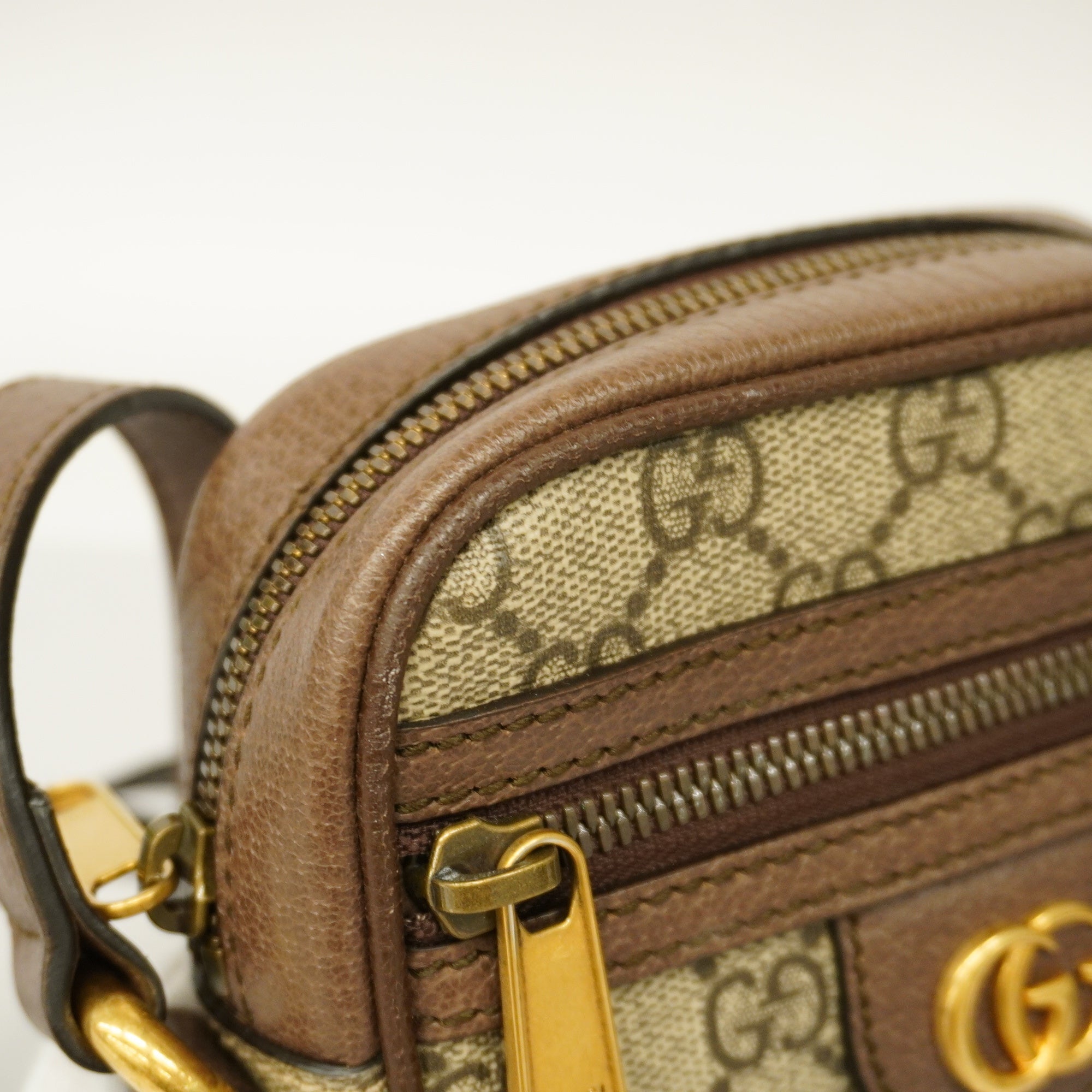 GUCCI  Sherry Line Shoulder Bag 598127 Women's GG Supreme,Leather Shoulder