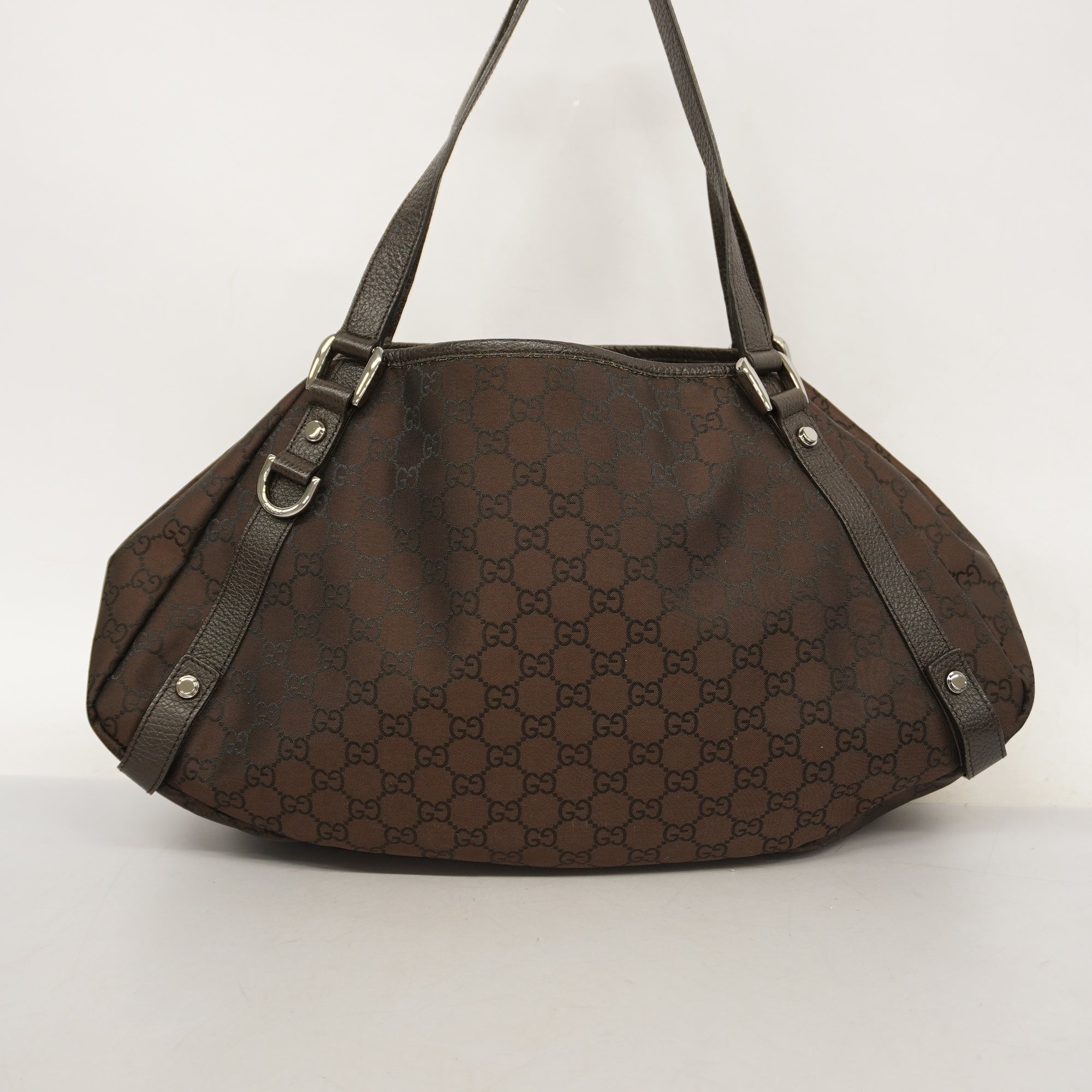 GUCCI  Shoulder Bag GG Nylon 143743 Women's Nylon Brown