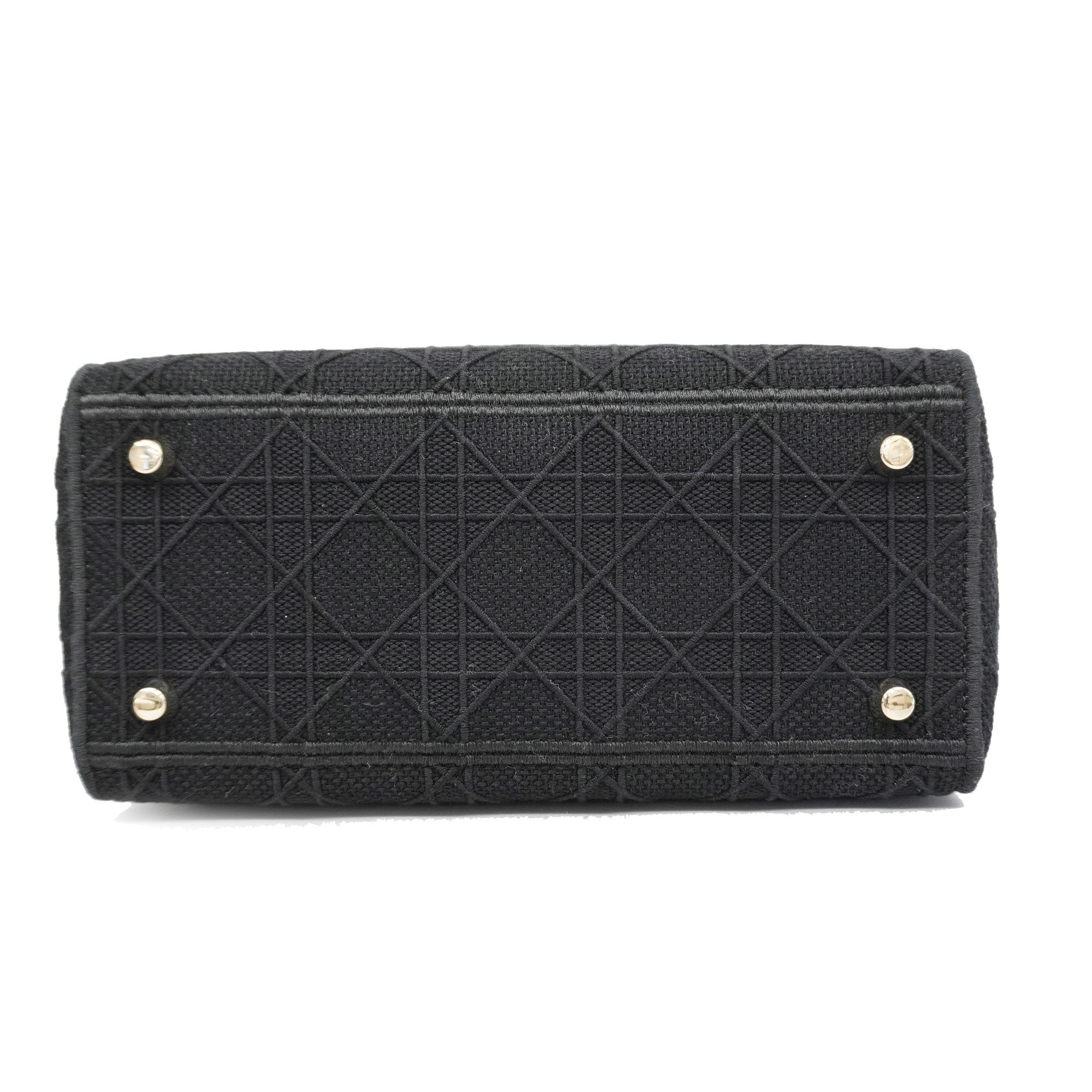 CHRISTIAN DIOR  Cannage/Lady Dior 2way Bag Lady Delight