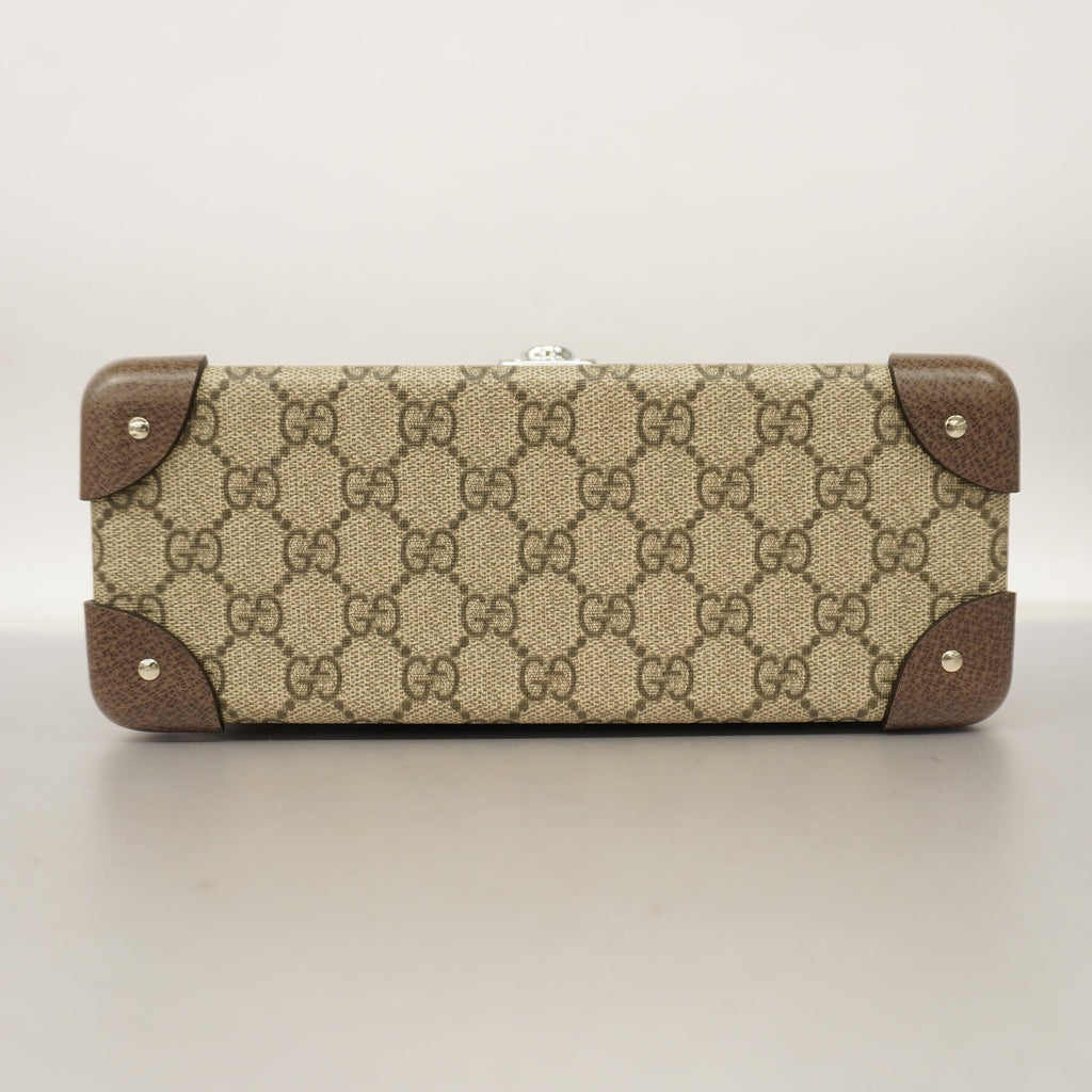 Gucci  Bamboo 2WAY Bag 533623 Women's GG Supreme,Leather Handbag,Shoulder