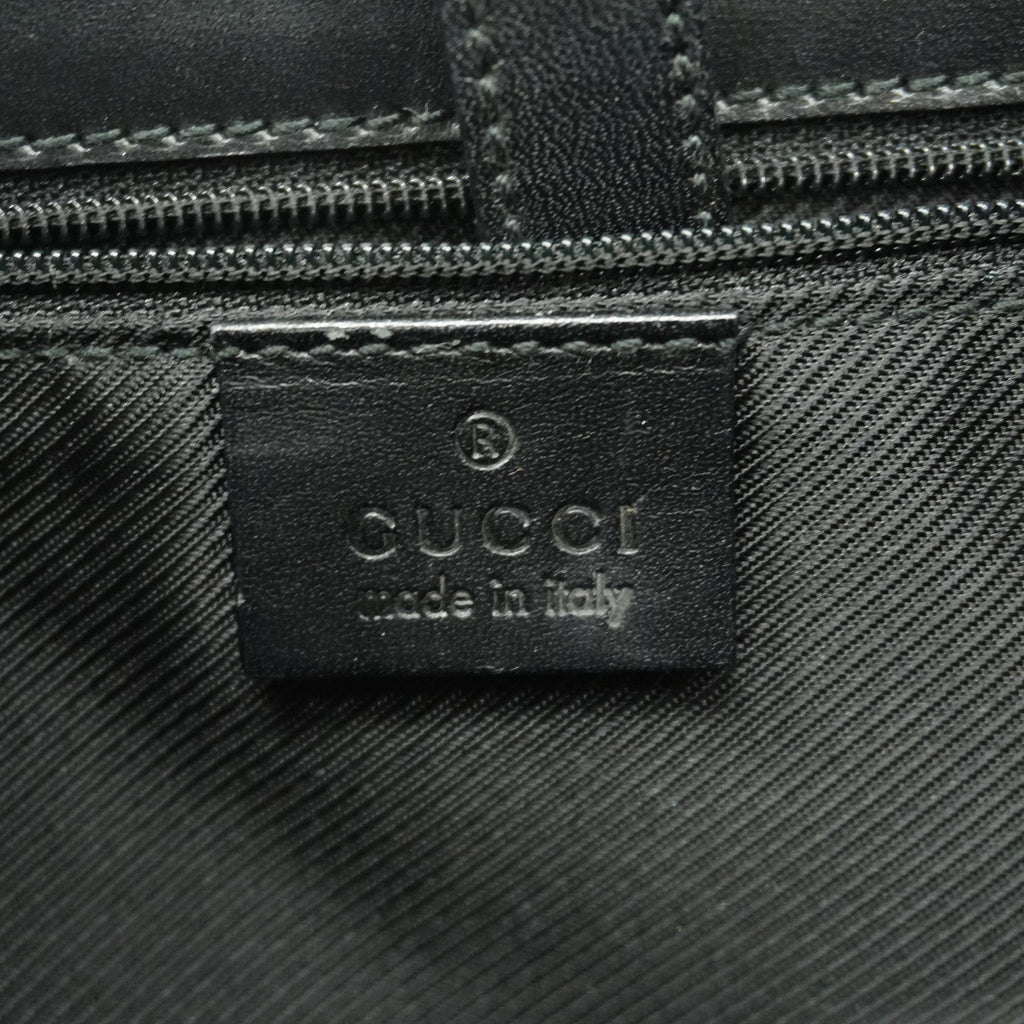 GUCCI  Jackie Handbag 002 1065 Women's GG Canvas Black