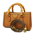 GUCCI  Bamboo 2way Bag Diana 735153 Women's Handbag,Shoulder Bag Brown