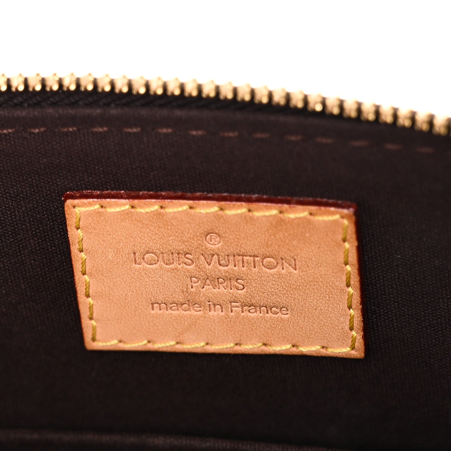 Louis Vuitton Vernis Alma BB Amarante
