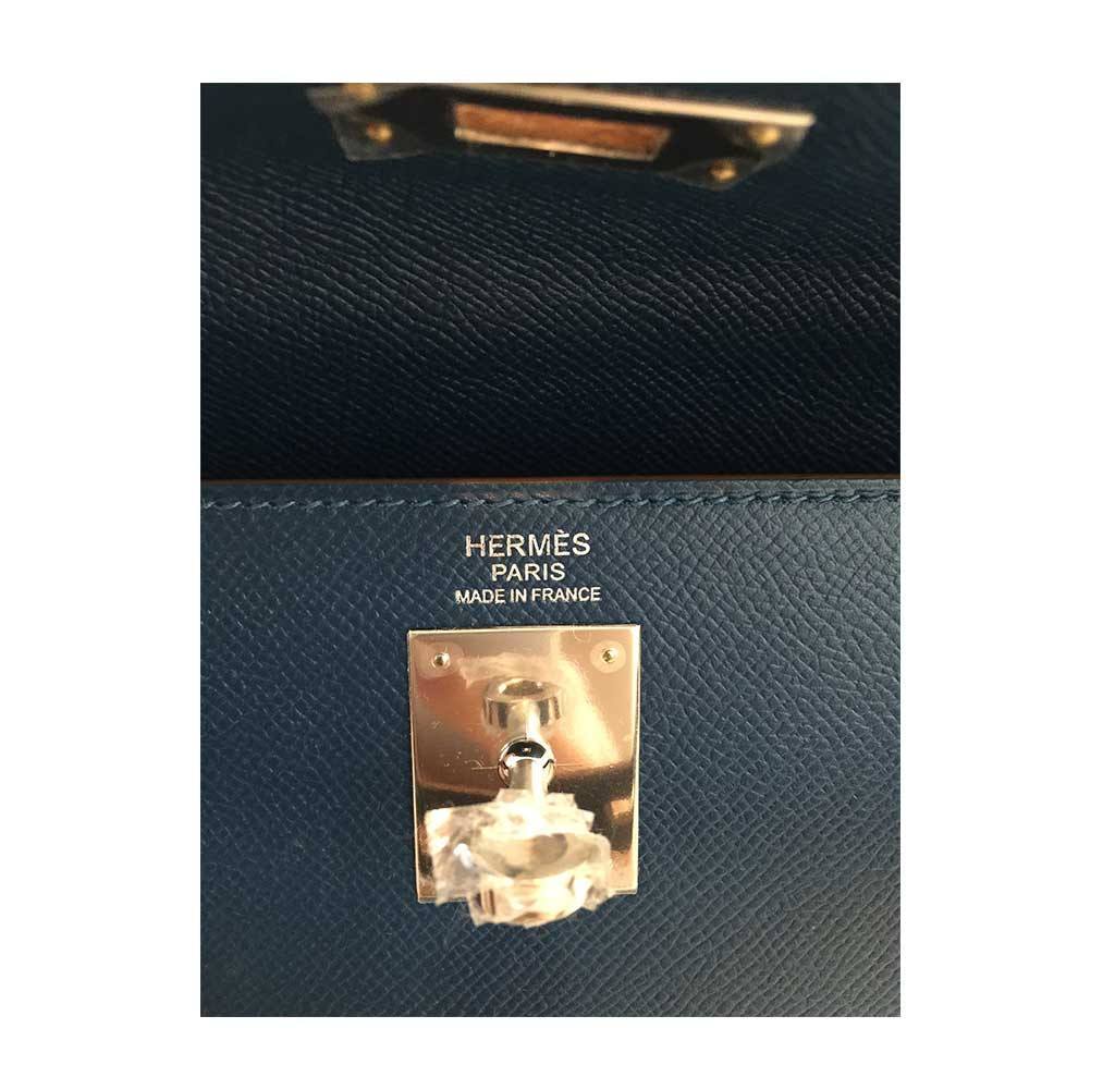 Hermès Kelly 32 Flag Sellier Bag Bi-Color Limited Edition