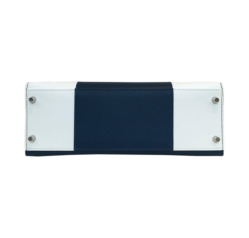 Hermès Kelly 32 Flag Sellier Bag Bi-Color Limited Edition