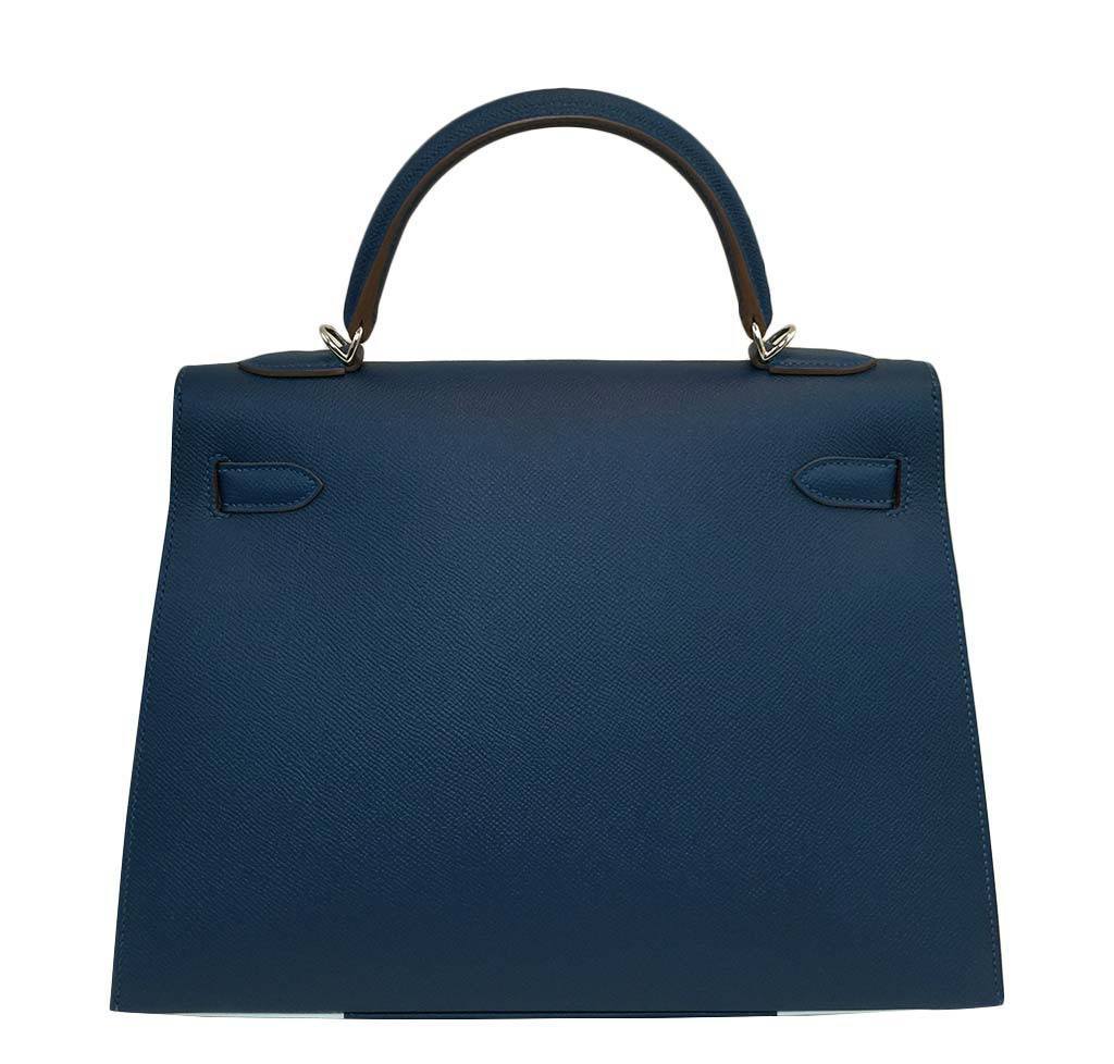 Hermès Kelly 32 Flag Sellier Bag Bi-Color Limited Edition