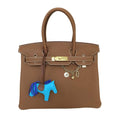 Hermès Birkin 30 Gold Bag Togo Leather