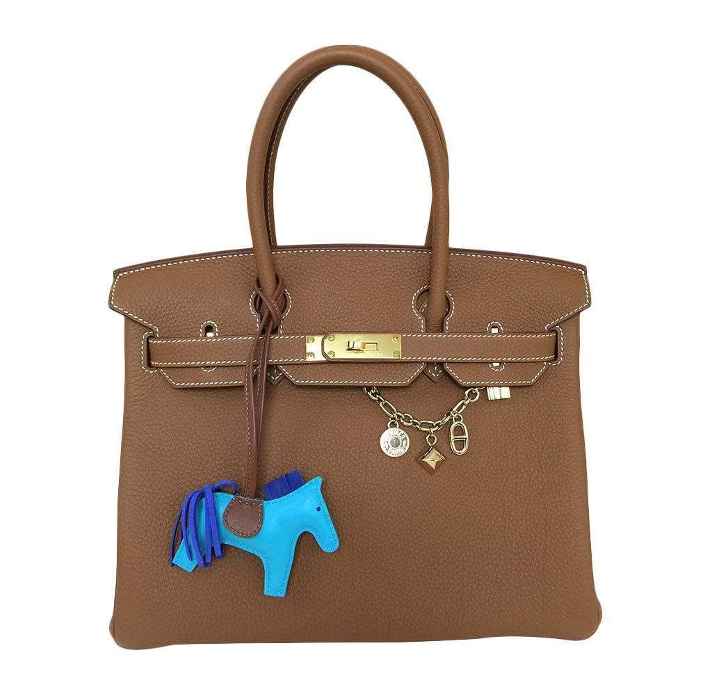 Hermès Birkin 30 Gold Bag Togo Leather
