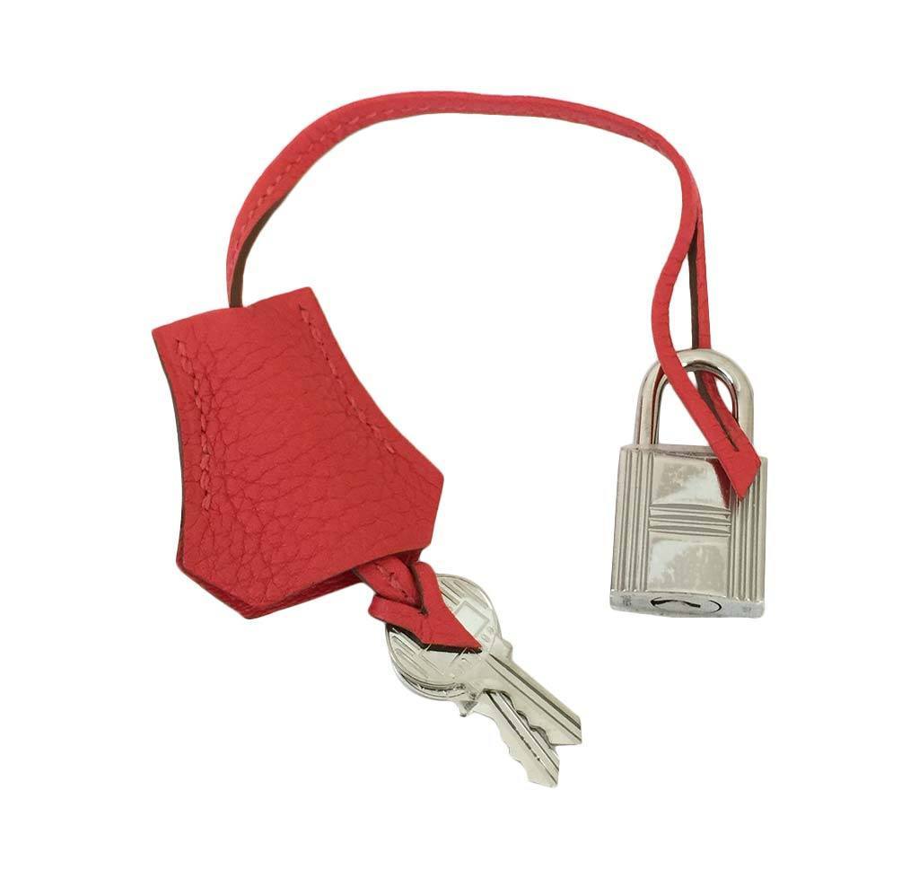 Hermès Kelly 32 Rouge Pivoine Bag PHW