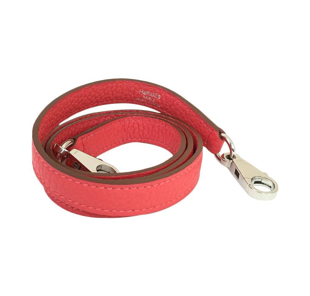 Hermès Kelly 32 Rouge Pivoine Bag PHW