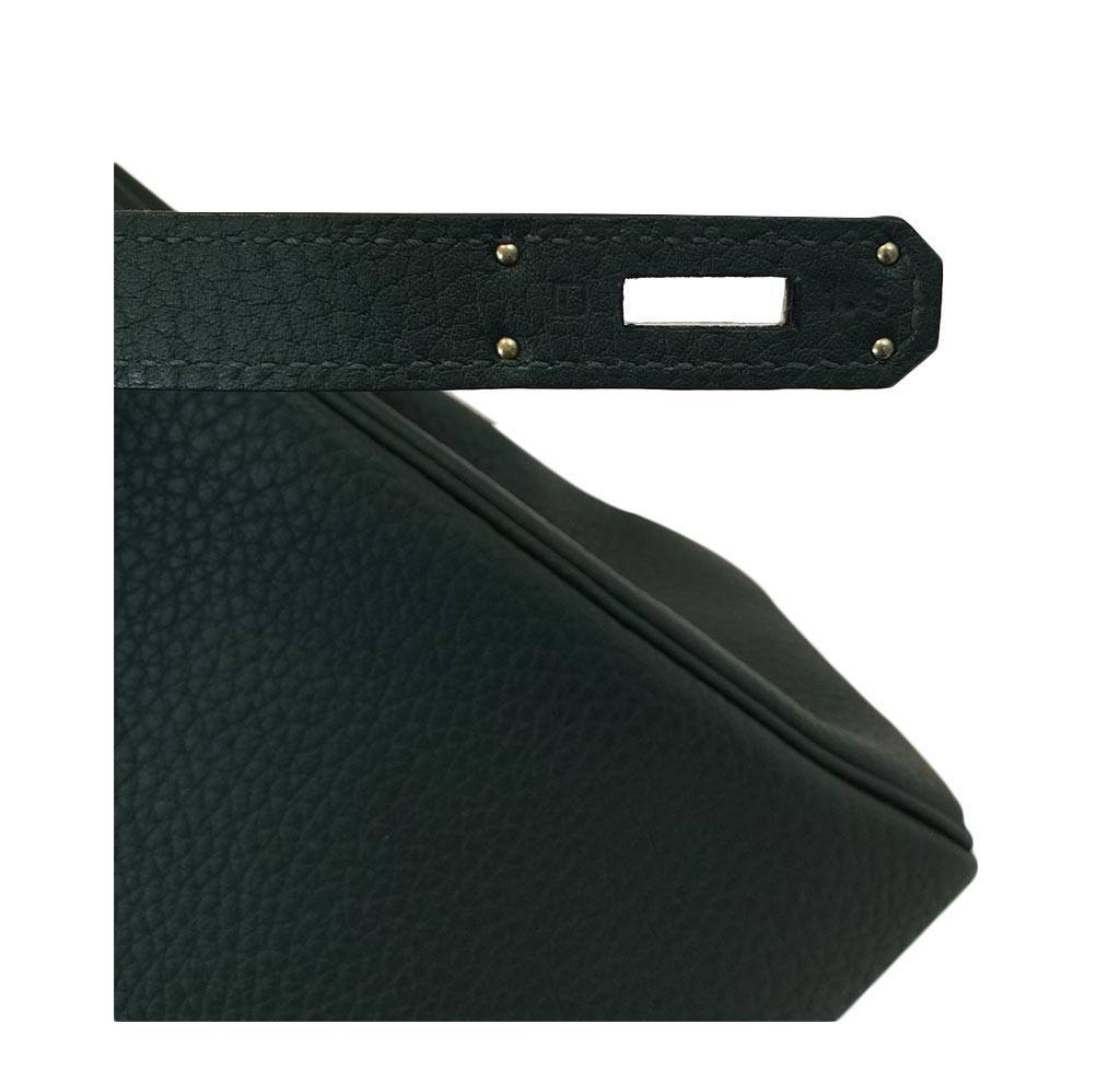 Hermès Kelly 32 Green Bag PHW