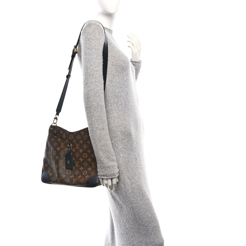 Louis Vuitton Monogram Odeon MM Black