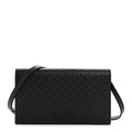 Gucci Microguccissima Crossbody Wallet Black
