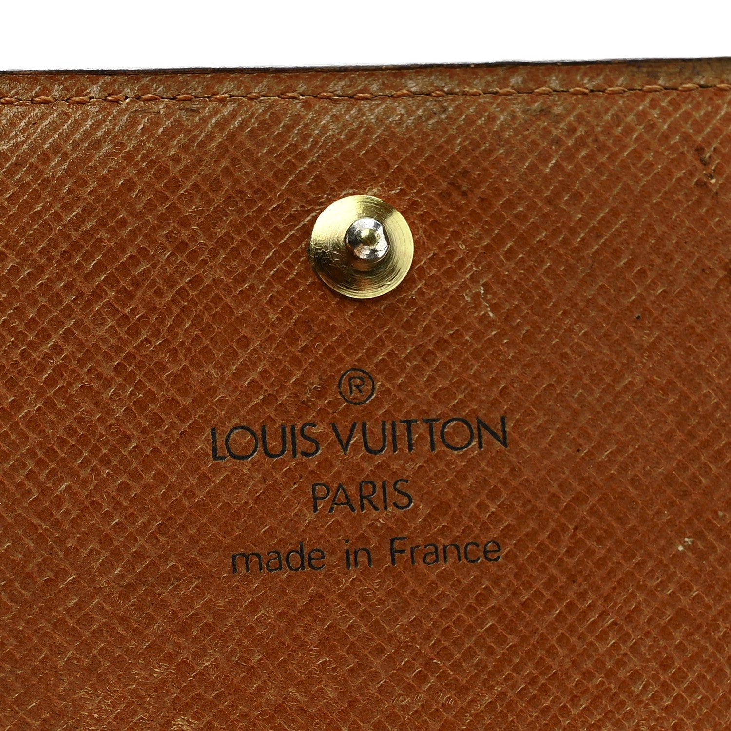 Louis Vuitton Monogram Porte-Monnaie Tresor Wallet