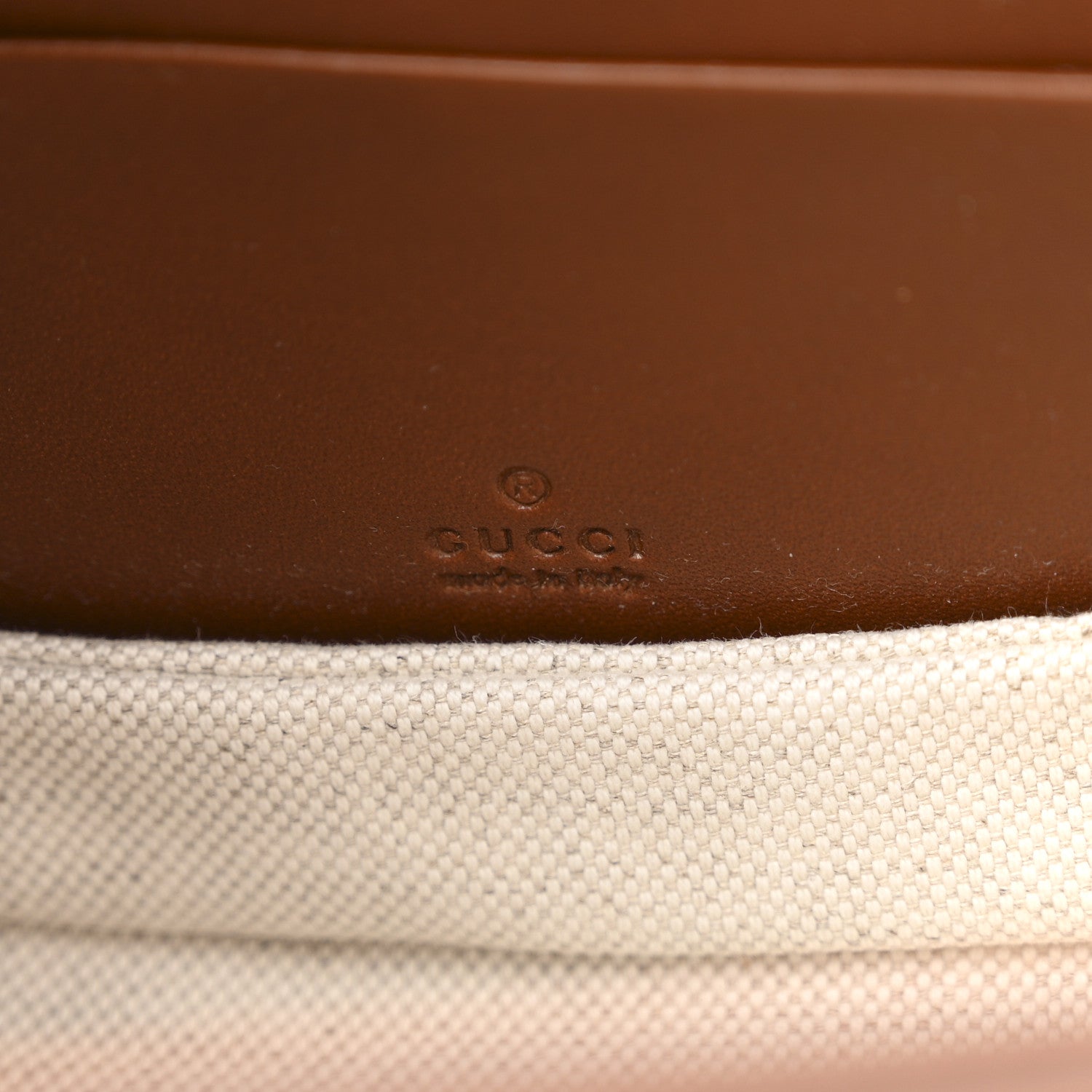 Gucci New Canvas Charisma Calfskin Crystal GG Monogram Small Bamboo 1947 Top Handle Bag Camel Ebony