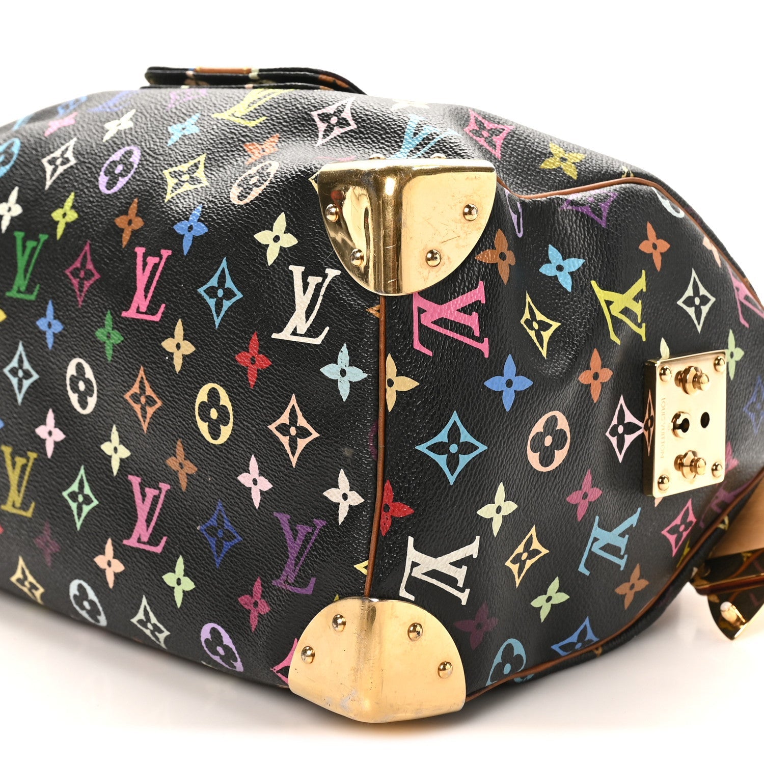 Louis Vuitton Monogram Multicolor Speedy 30 Black