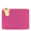 Louis Vuitton LV X TM Empreinte Monogram Lisa Wallet Kawaii Pink