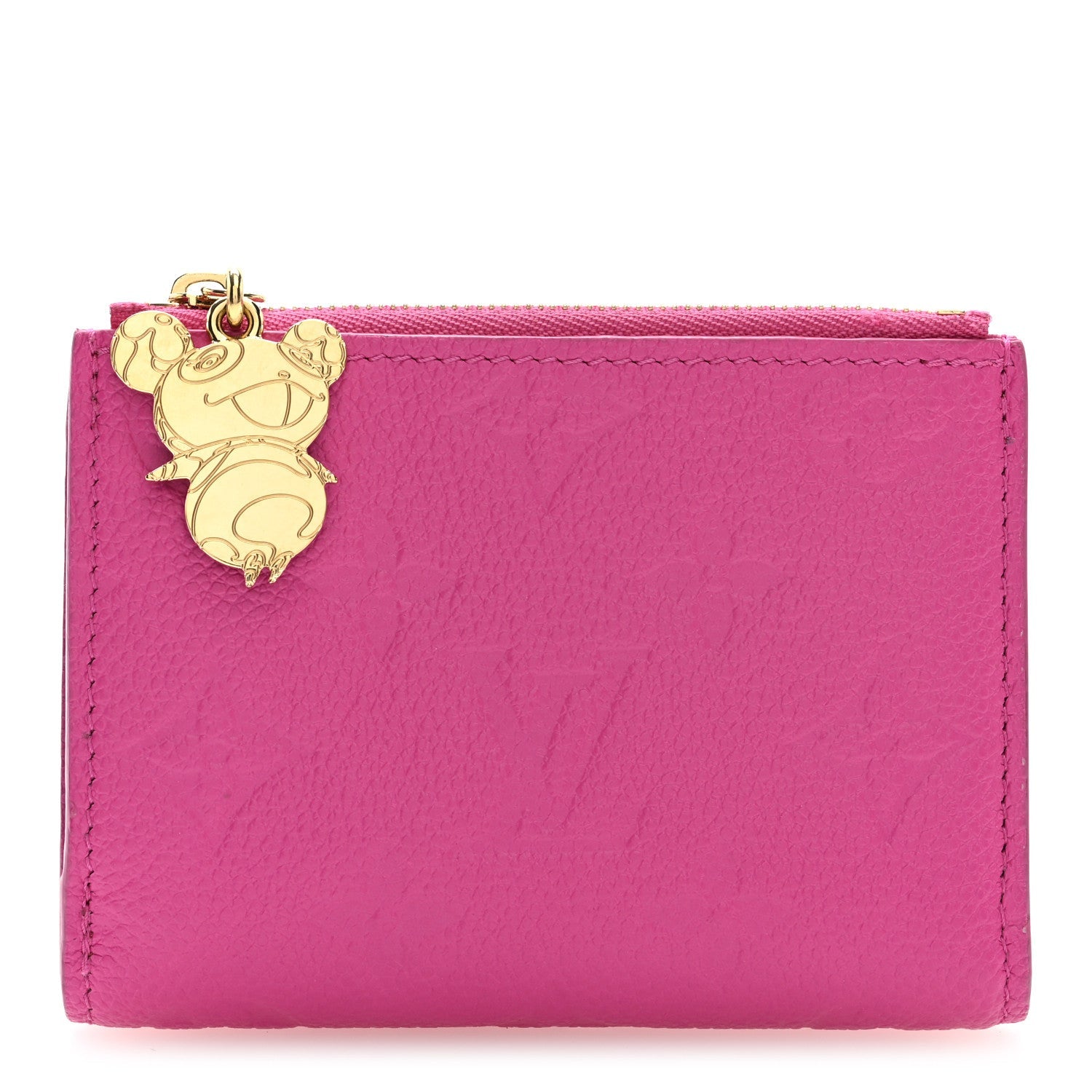 Louis Vuitton LV X TM Empreinte Monogram Lisa Wallet Kawaii Pink
