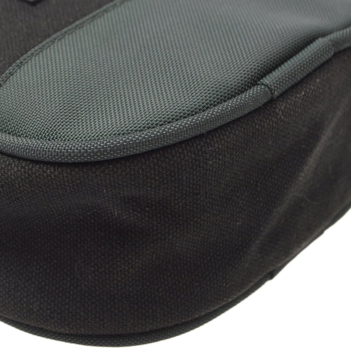 CHANEL 2003-2004 Sport Line Shoulder Bag Black Green