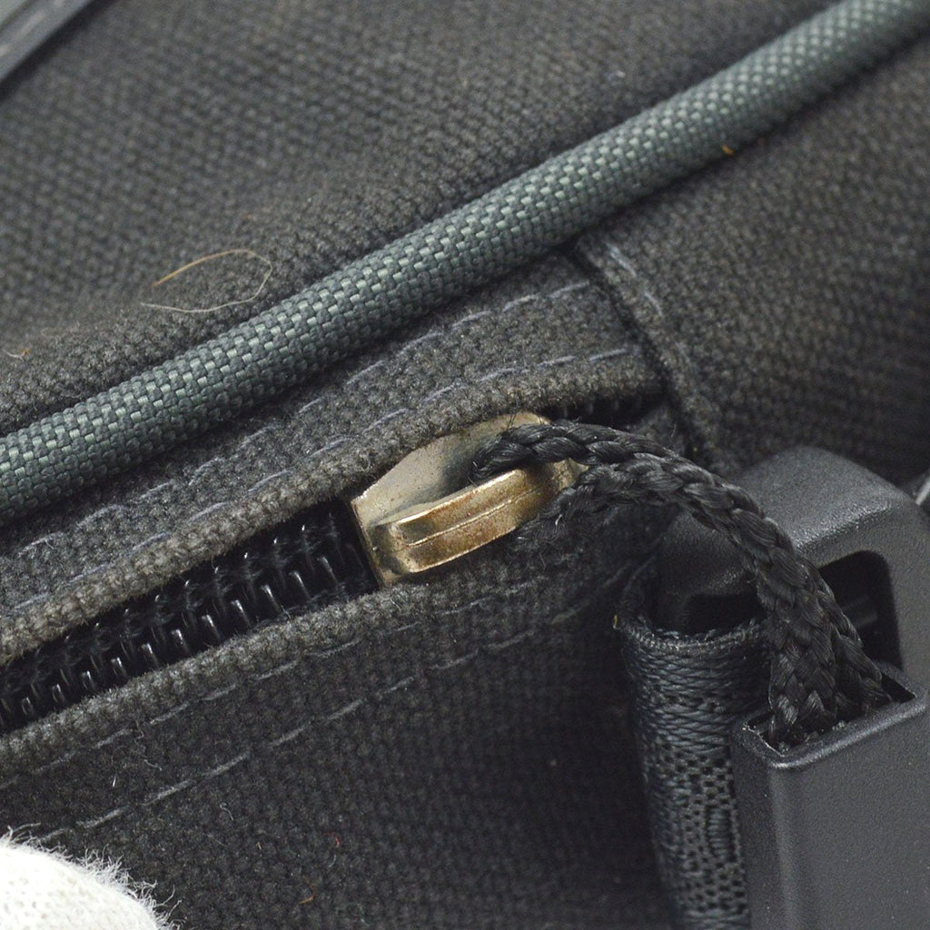 CHANEL 2003-2004 Sport Line Shoulder Bag Black Green
