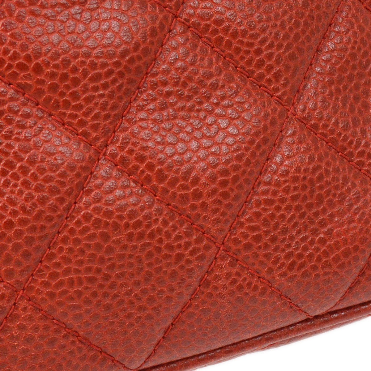 CHANEL 1994 Pocket Camera Bag Mini Red Caviar