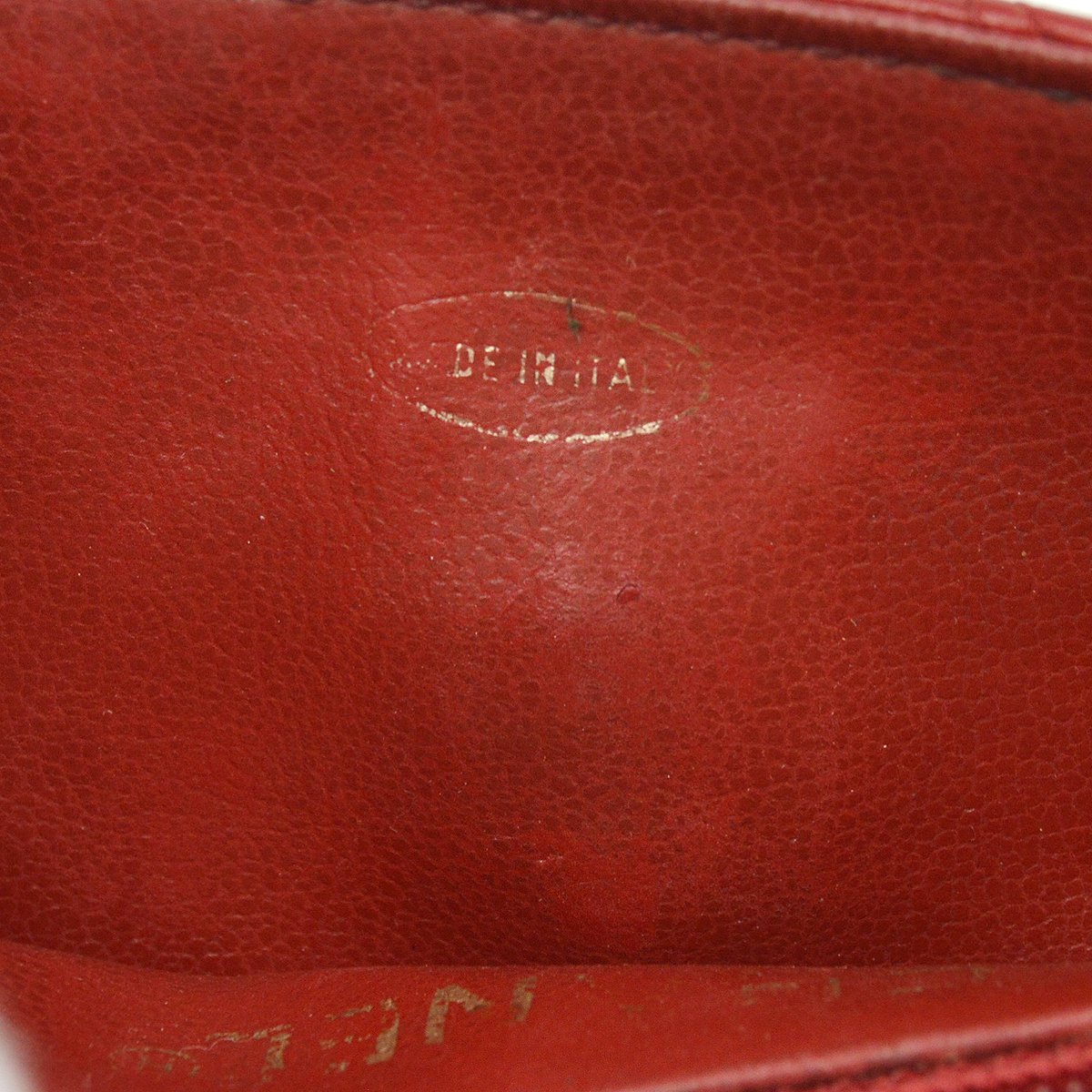 CHANEL 1980’s Red Lambskin Cosmoline Belt Bag #75