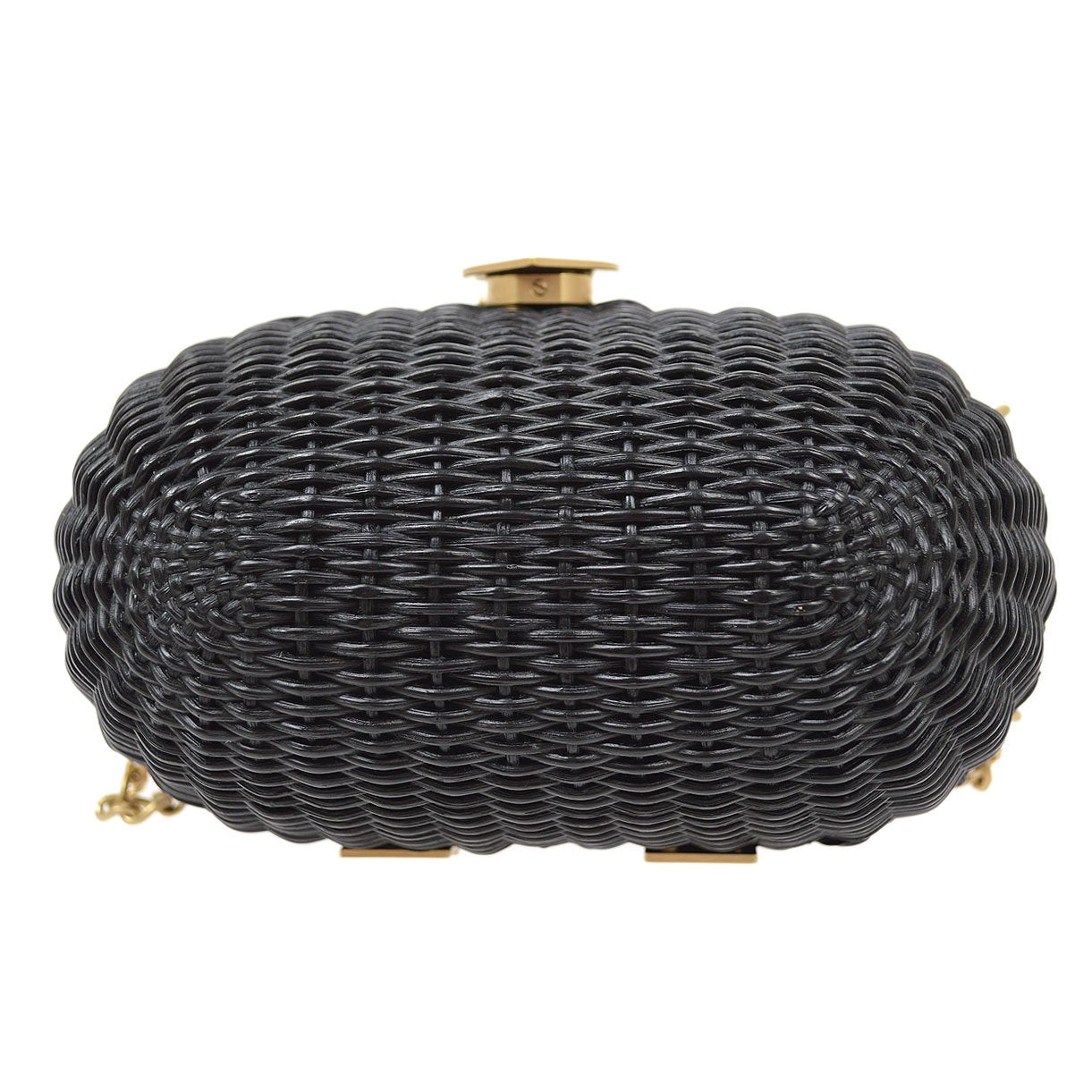 CHANEL * 2004 Woven Wicker Love Basket Bag