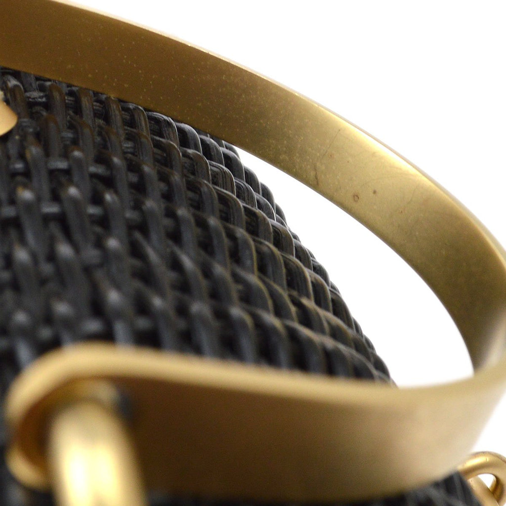 CHANEL * 2004 Woven Wicker Love Basket Bag