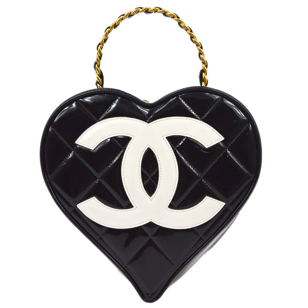 CHANEL * 1995 Heart Vanity Handbag