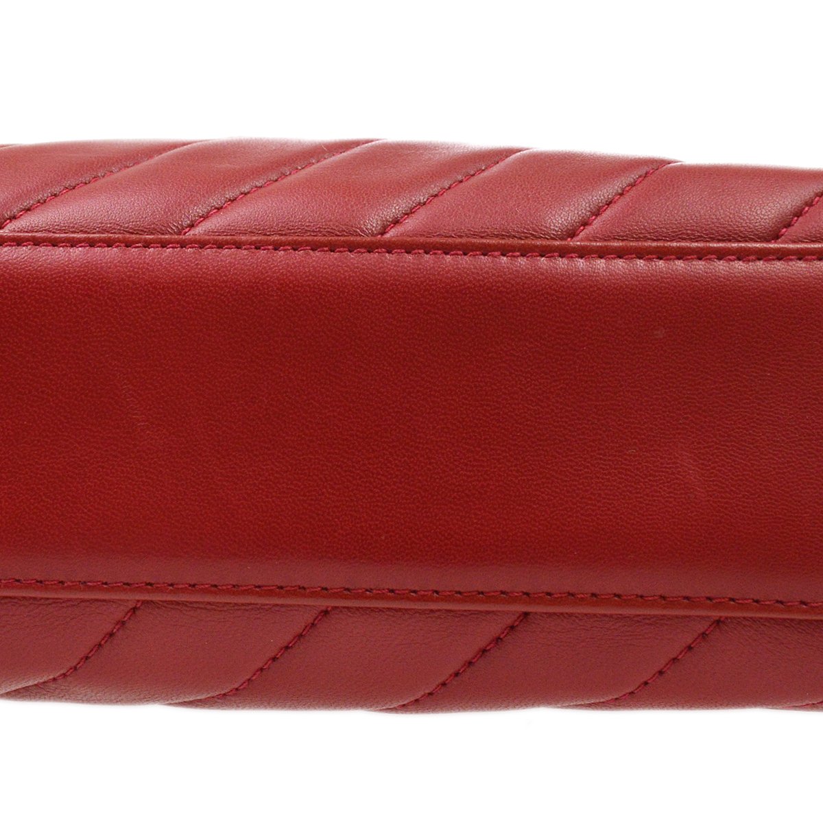CHANEL 1994-1996 Red Lambskin Quilted Camera Bag Mini