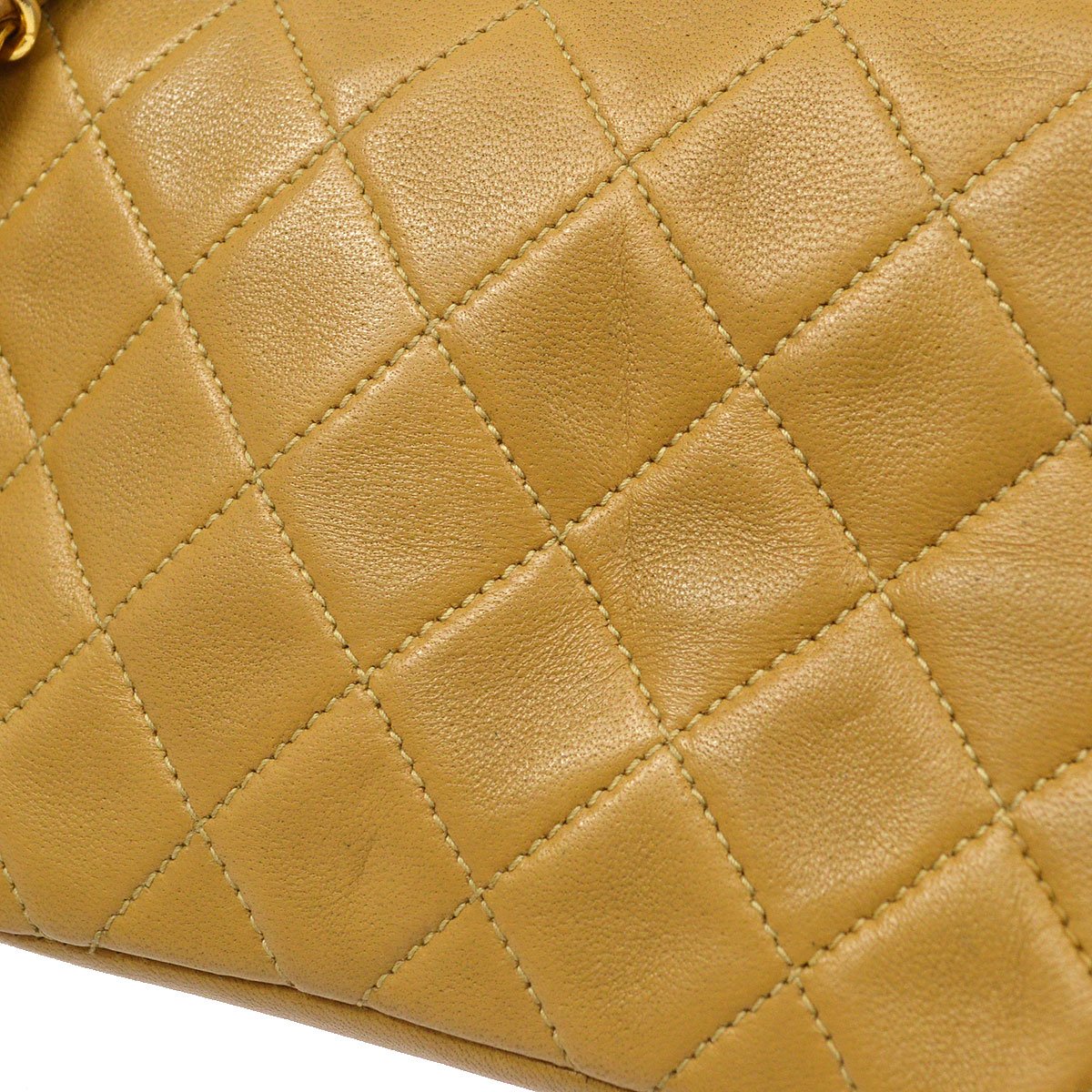 CHANEL 1986-1988 Bag Charm Straight Flap Micro