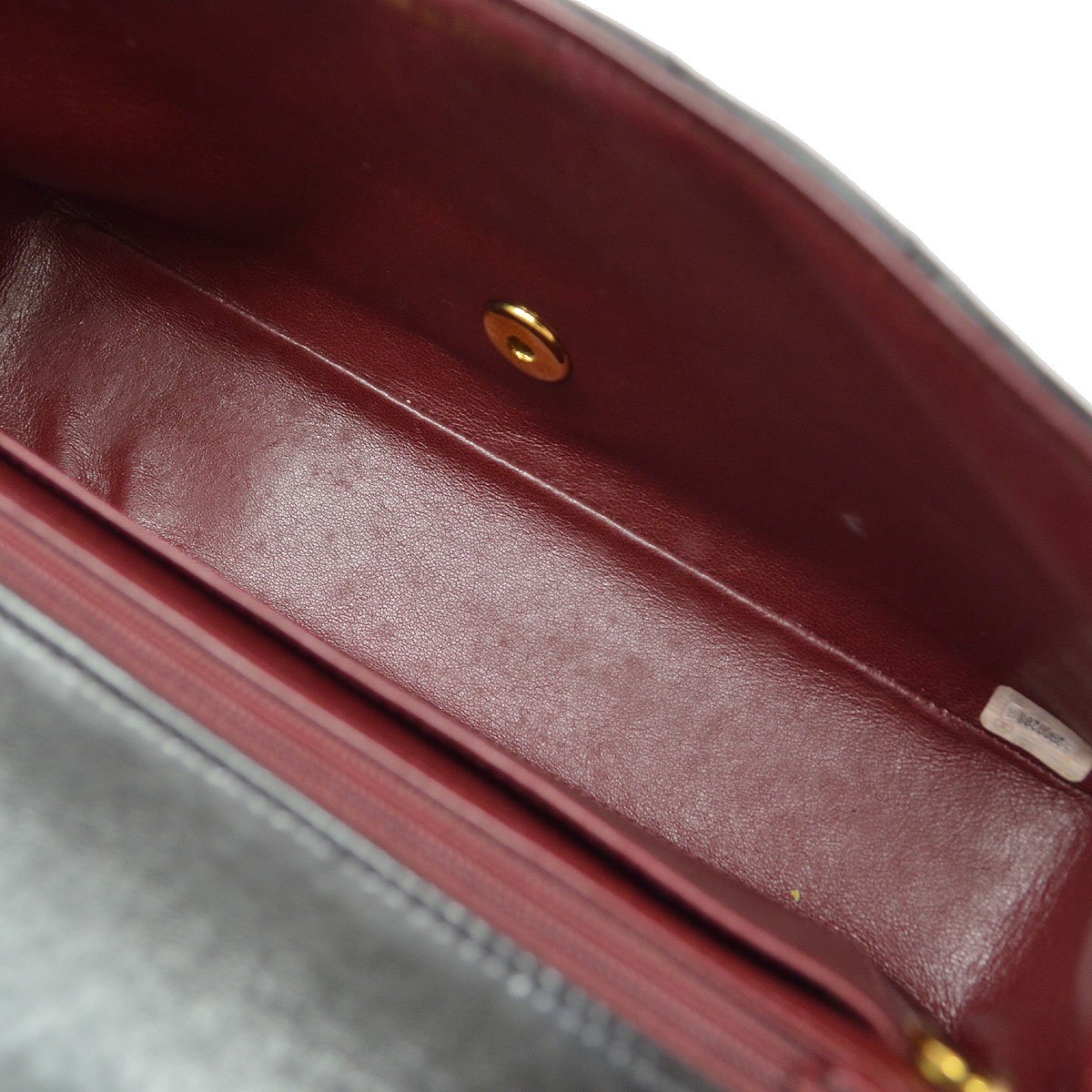 Chanel 1991-1994 Classic Flap Handbag Medium Black Lambskin