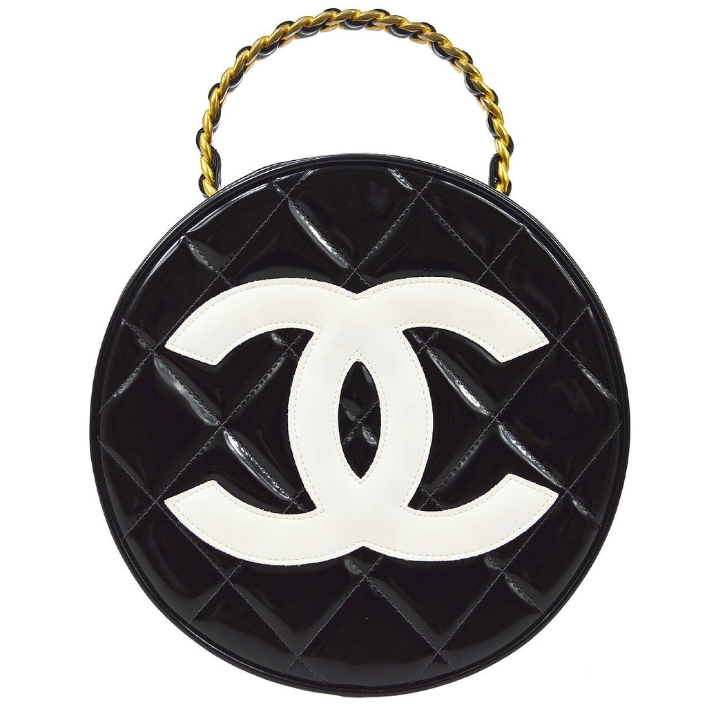 CHANEL 1995 Round Vanity Handbag
