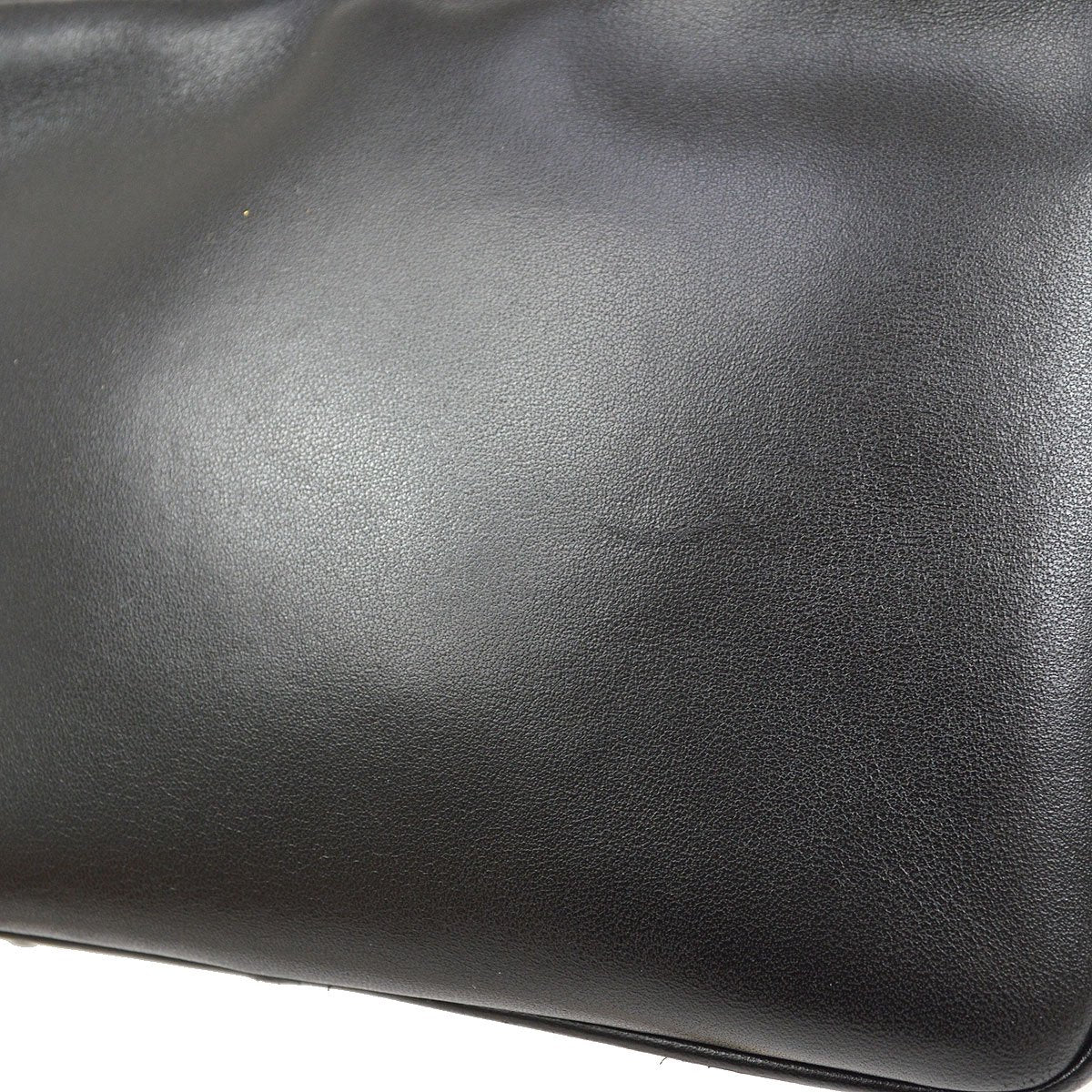 CHANEL 1994-1996 Triple CC Camera Bag Mini Black Lambskin