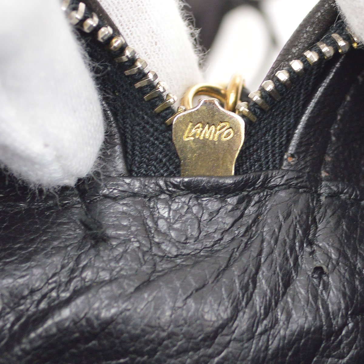 CHANEL 1994-1996 Triple CC Camera Bag Mini Black Lambskin