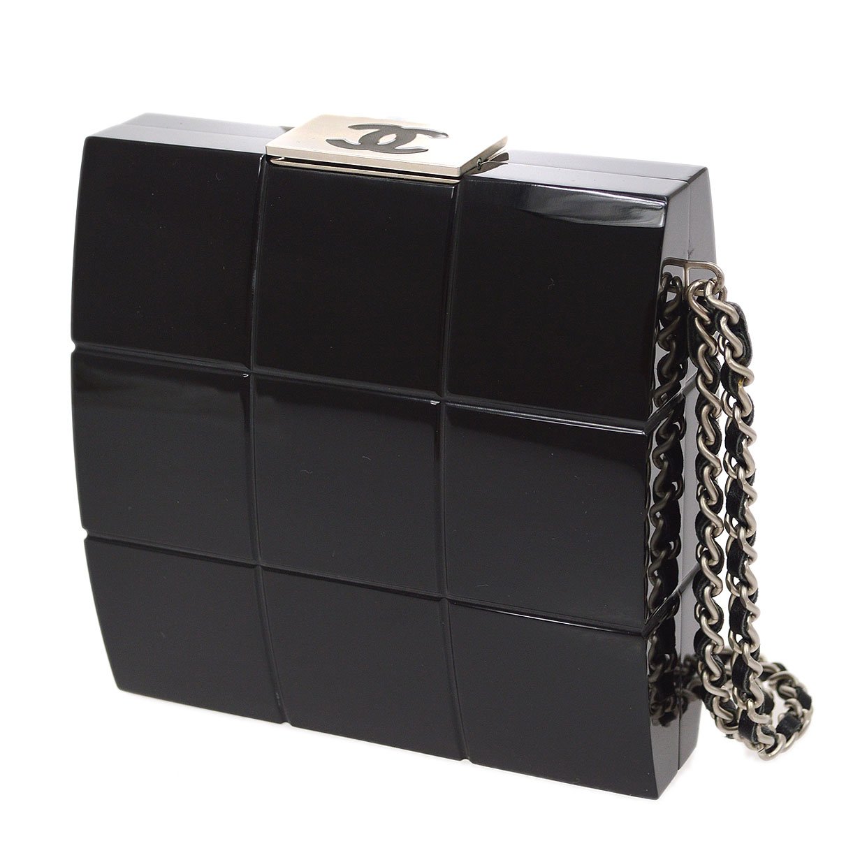 CHANEL 2001-2003 Choco Bar Evening Bag