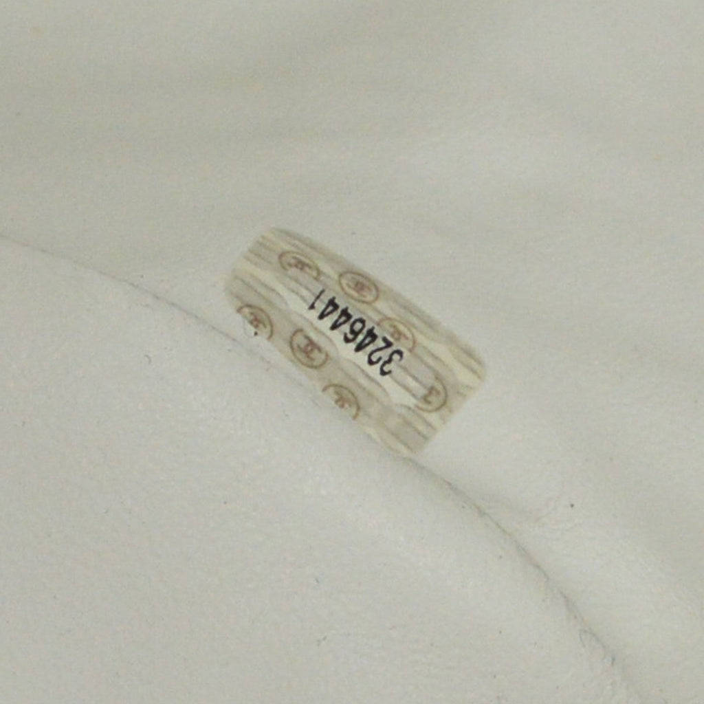 CHANEL * 1994-1996 DUMA Backpack Medium White Lambskin