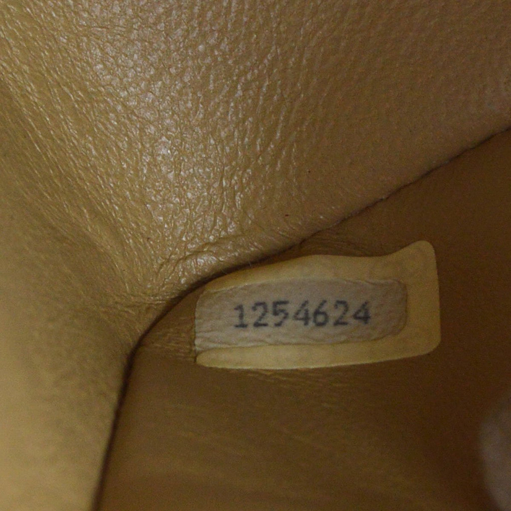 CHANEL 1989-1991 Classic Square Flap 20 Beige Lambskin