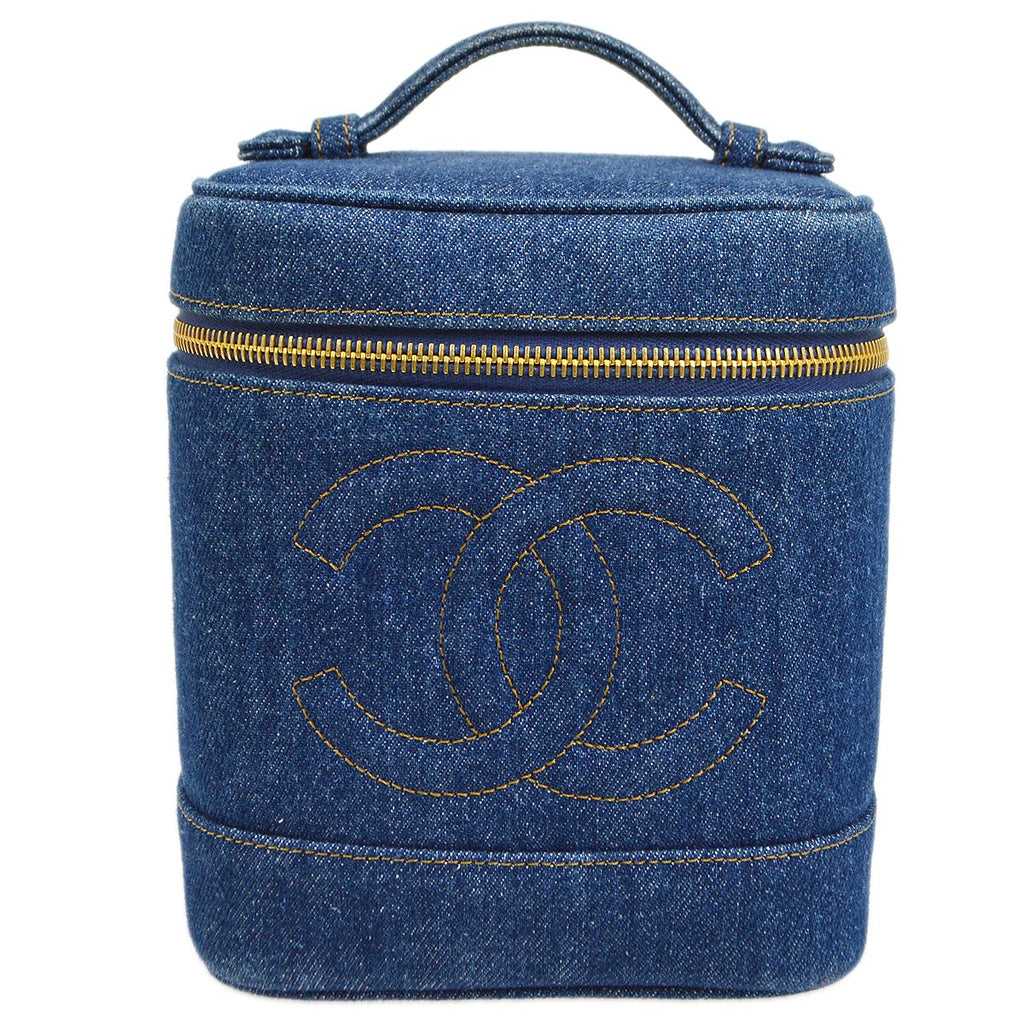 CHANEL 1996-1997 Denim Timeless Handbag