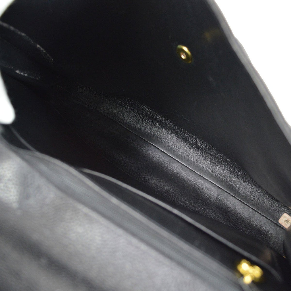 CHANEL 1994-1996 Briefcase Black Caviar