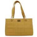 CHANEL 2001-2003 Beige Caviar Wild Stitch Tote
