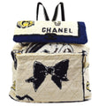 CHANEL 1994 Terry Cloth Jumbo Backpack