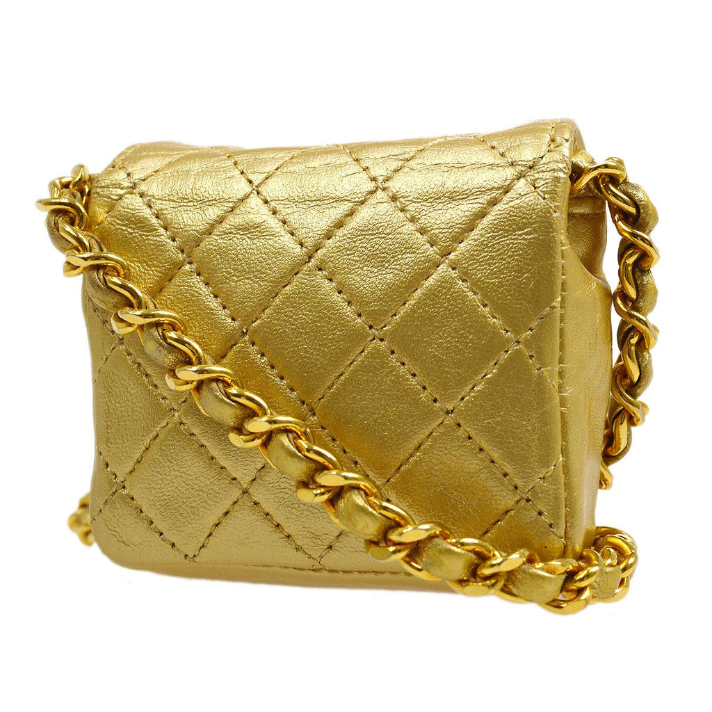 CHANEL 1989-1991 Classic Flap Micro