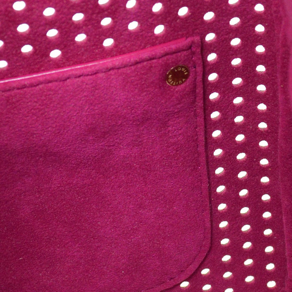 LOUIS VUITTON SPEEDY HAND BAG FUCHSIA MONOGRAM