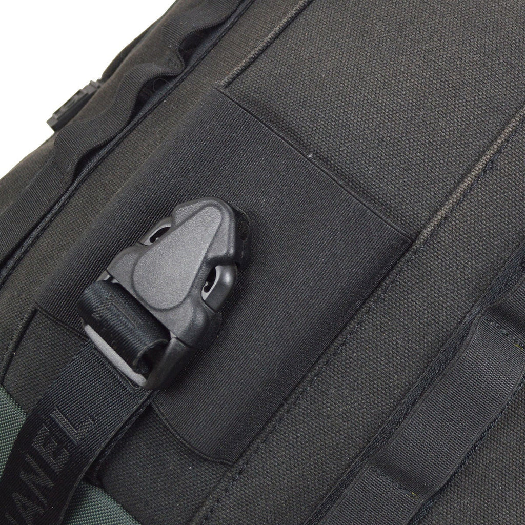 CHANEL 2003-2004 Sport Line Backpack Black Green