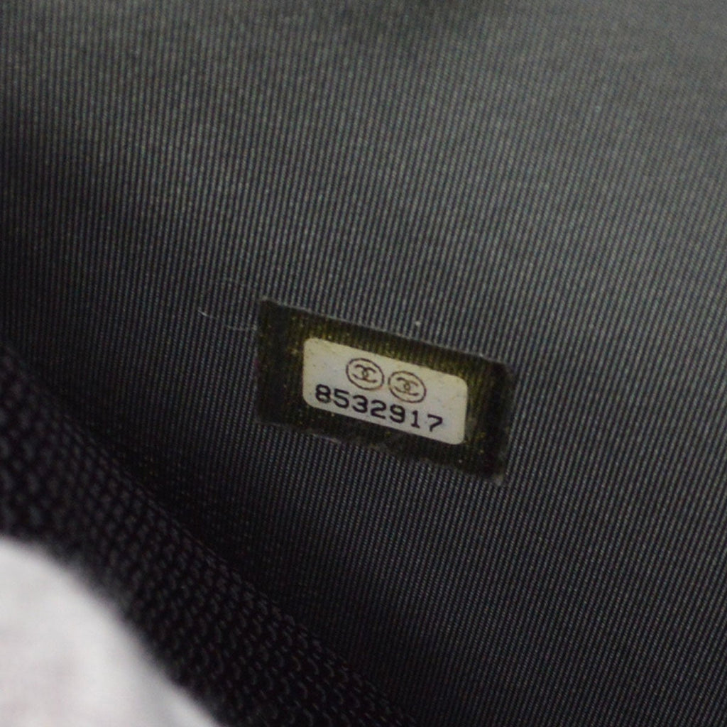 CHANEL 2003-2004 Sport Line Backpack Black Green